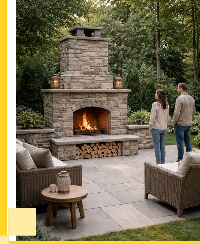 Уличные камины из кирпича в Челябинске от 154680 р. | ЭриданЧлб