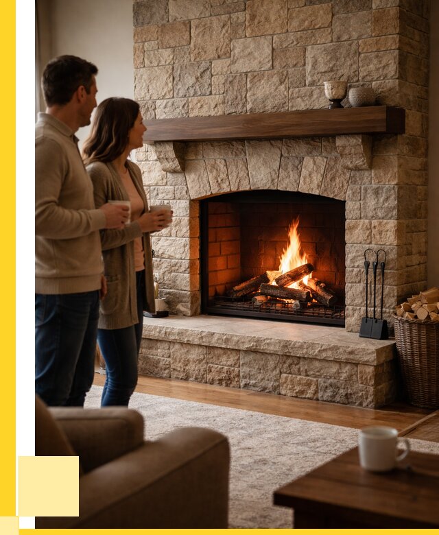 Каменные камины на заказ в Челябинске от 185616 р. | ЭриданЧлб