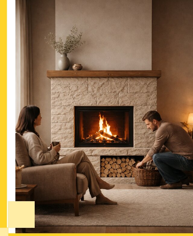 Камины для дома в Челябинске под ключ от 154680 р. | ЭриданЧлб