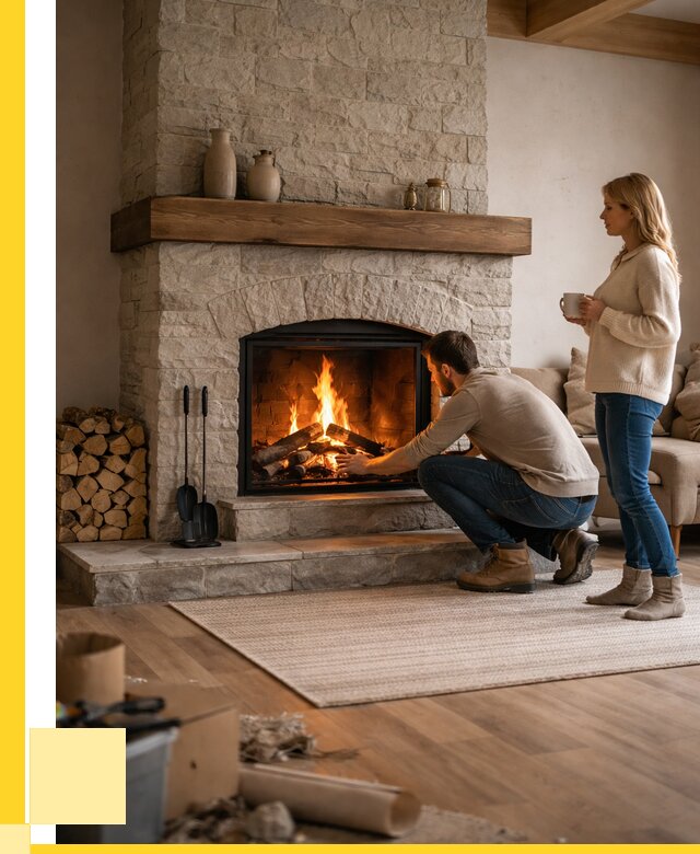 Камины для загородного дома в Челябинске от 360920 р., ЭриданЧлб