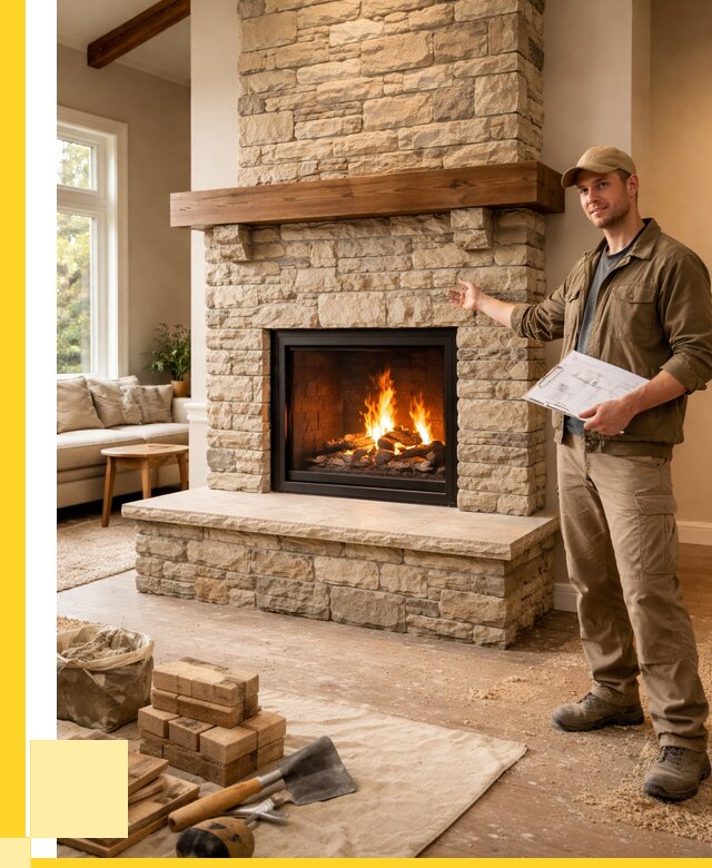 Камины под ключ в Челябинске от 185616 р. | ЭриданЧлб — установка