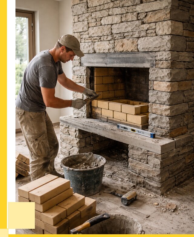 Кладка каминов и камина в Челябинске от 25780 р. ЭриданЧлб