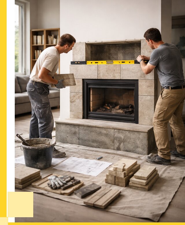 Монтаж каминов и установка в Челябинске от 46404 р. | ЭриданЧлб