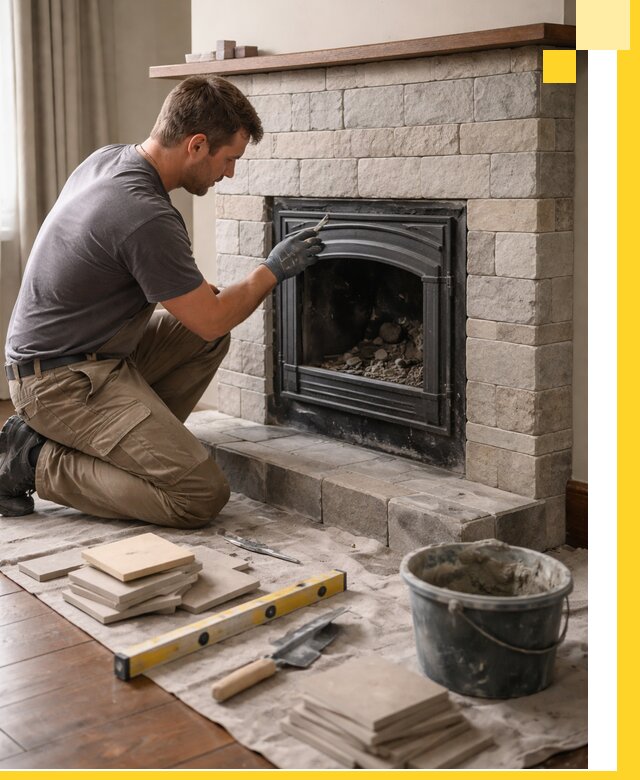 Профессиональный ремонт каминов в Челябинске восстановление и сервис