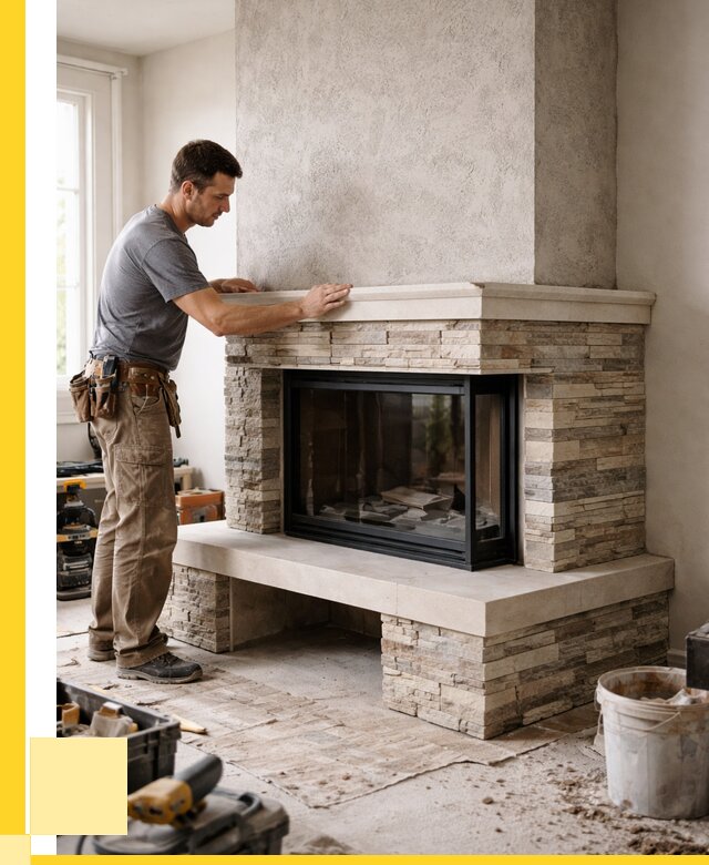 Изготовление каминов под ключ в Челябинске от 154680 р. | ЭриданЧлб