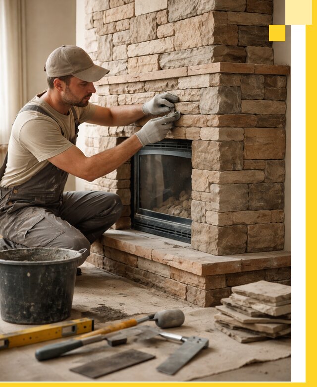 Проектирование и установка печей-каминов под ключ в Челябинске