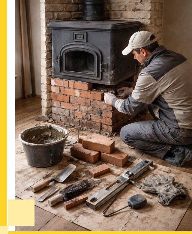 Ремонт печей в Челябинске от 12374 р., услуги печника ЭриданЧлб