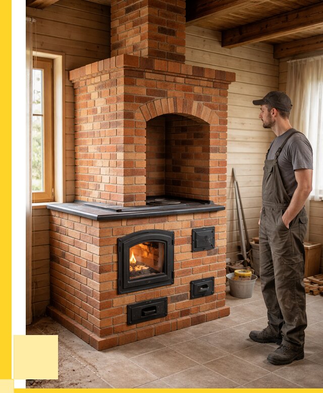 Кирпичные печи в Челябинске: купить от 154680 р. | ЭриданЧлб