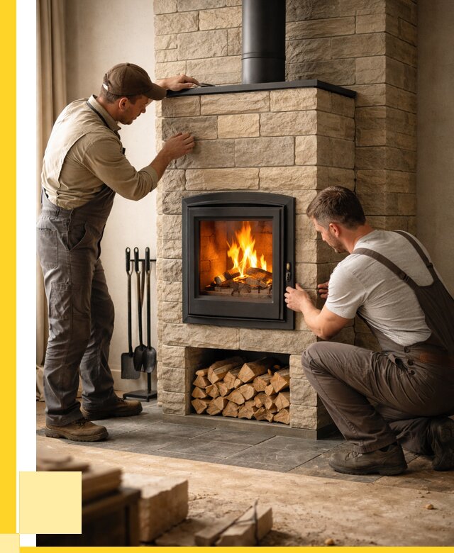 Дровяные кирпичные печи в Челябинске от 46404 р. | ЭриданЧлб