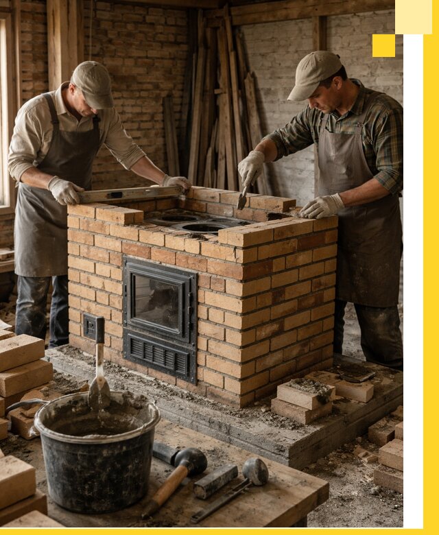 Изготовление и установка варочных печей под ключ в Челябинске