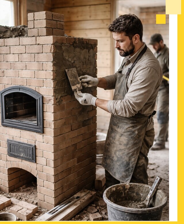 Изготовление и установка печей-шведок под ключ в Челябинске