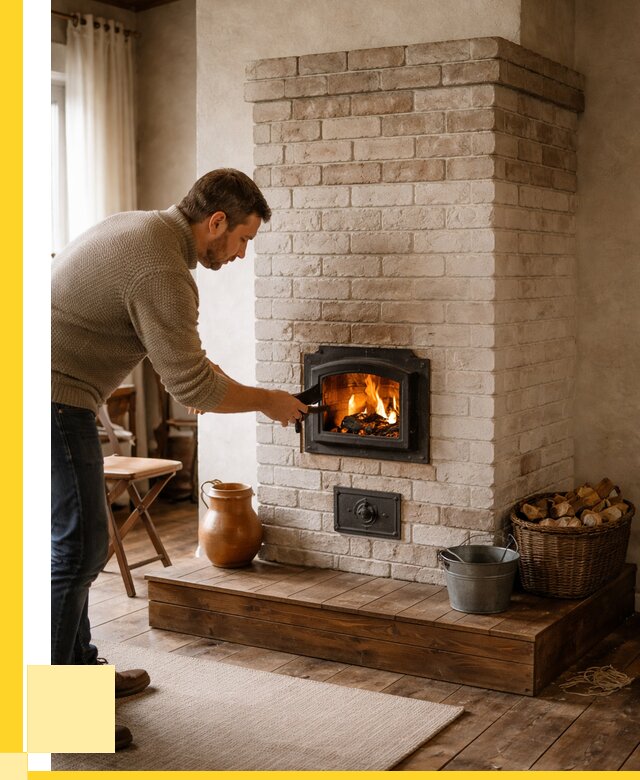 Печь голландка из кирпича в Челябинске от 87652 р. | ЭриданЧлб