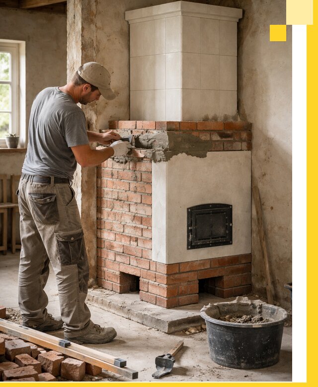 Изготовление и установка печей-голландок под ключ в Челябинске