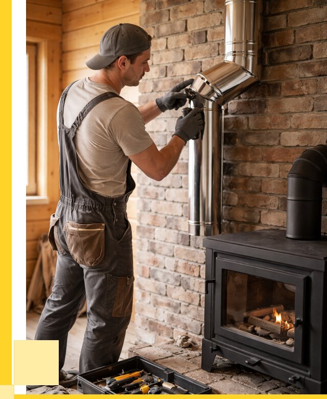 Монтаж дымоходов для печей в Челябинске от 7734 р. | ЭриданЧлб