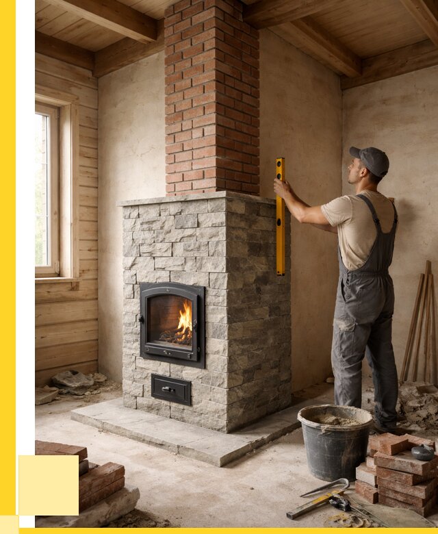 Печи и дымоходы под ключ в Челябинске от 46404 р., ЭриданЧлб