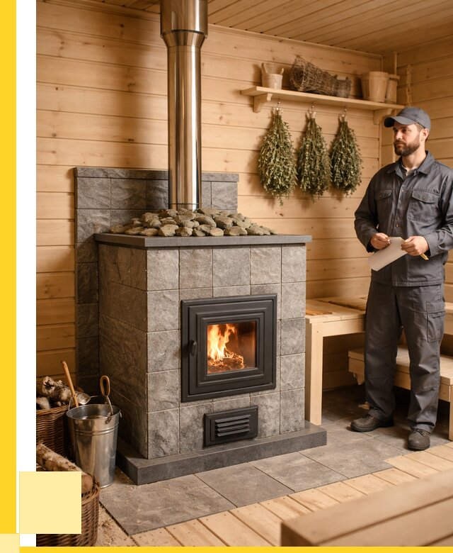 Печи для бани под ключ в Челябинске от 123744 р. | ЭриданЧлб