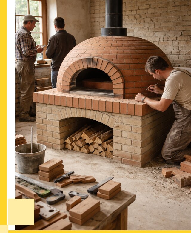 Помпейская печь дровяная для пиццы в Челябинске | ЭриданЧлб от 206240 р.