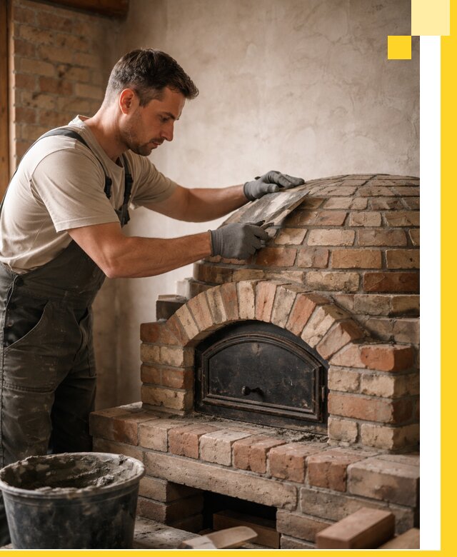 Изготовление и монтаж помпейских печей на заказ в Челябинске