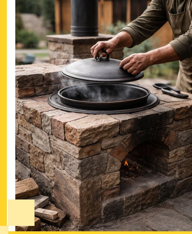 Печи для казана в Челябинске по цене от 18562 р. | ЭриданЧлб