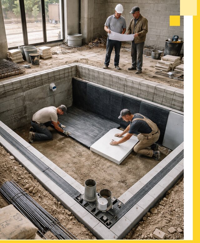 Проекты частных и общественных бассейнов под ключ в Челябинске