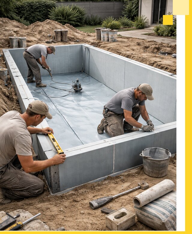 Профессиональный монтаж бассейнов под ключ в Челябинске с гарантией