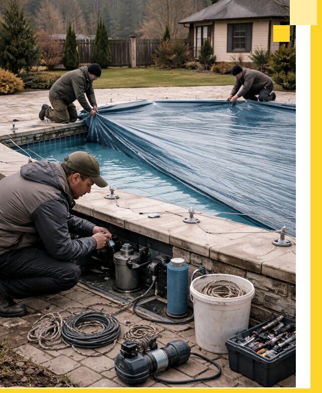 Консервация бассейнов в Челябинске: подготовка к длительному хранению