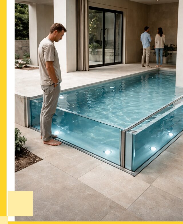 Стеклянные бассейны в Челябинске от 1237440 р. | ЭриданЧлб — мозаика