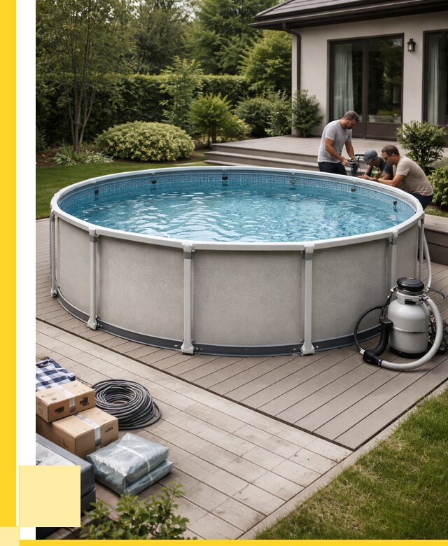 Купить каркасные бассейны в Челябинске от 46404 р. | ЭриданЧлб