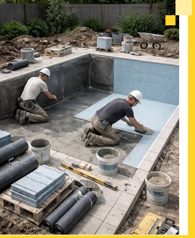 Проектирование и строительство стационарных бассейнов в Челябинске