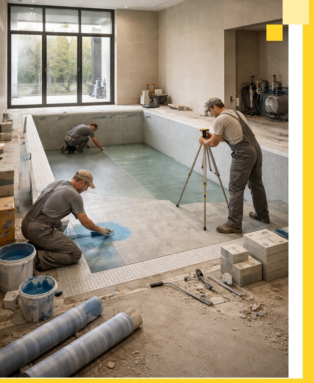 Проект и строительство закрытых бассейнов в Челябинске под ключ