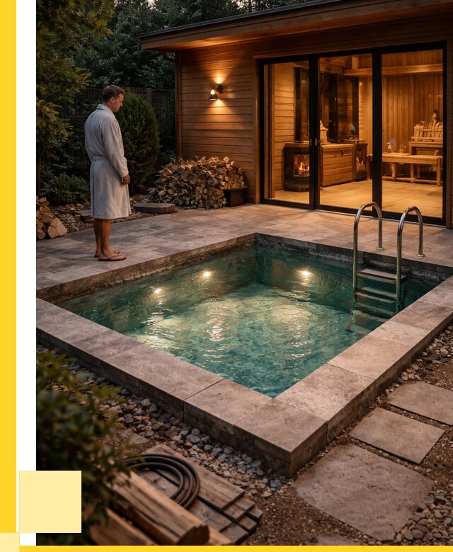 Бани с бассейном под ключ в Челябинске от 97964 р. | ЭриданЧлб