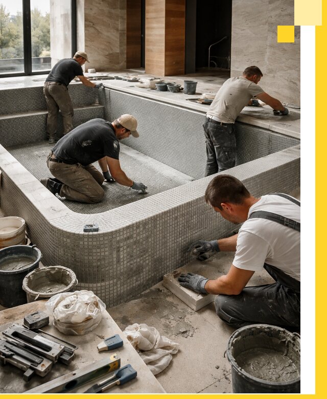 Строительство и установка СПА бассейнов под ключ в Челябинске