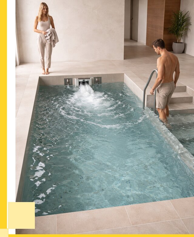 Бассейн с противотоком в Челябинске от 257800 р. | ЭриданЧлб