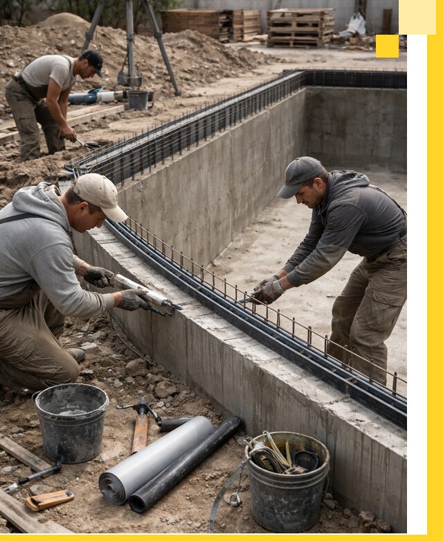 Качественный монтаж чаши бассейна в Челябинске под ключ с гарантией