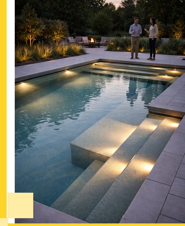 Освещение бассейнов в Челябинске под ключ от 25780 р. | ЭриданЧлб