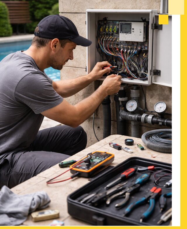 Комплексная автоматика для бассейнов в Челябинске: управление и очистка