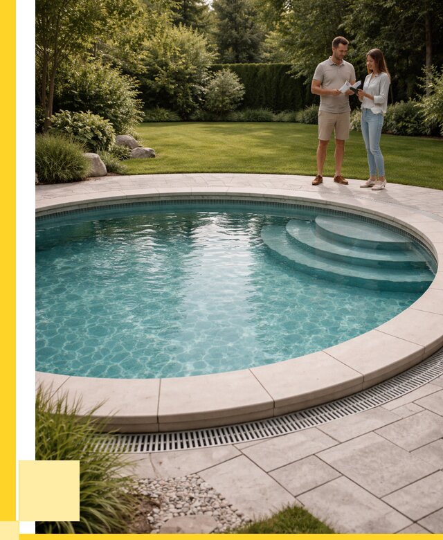 Круглые каркасные бассейны купить в Челябинске от 257800 р. | ЭриданЧлб