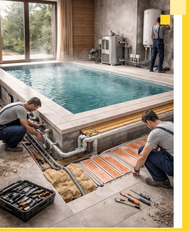 Проектирование и строительство тёплых бассейнов в Челябинске