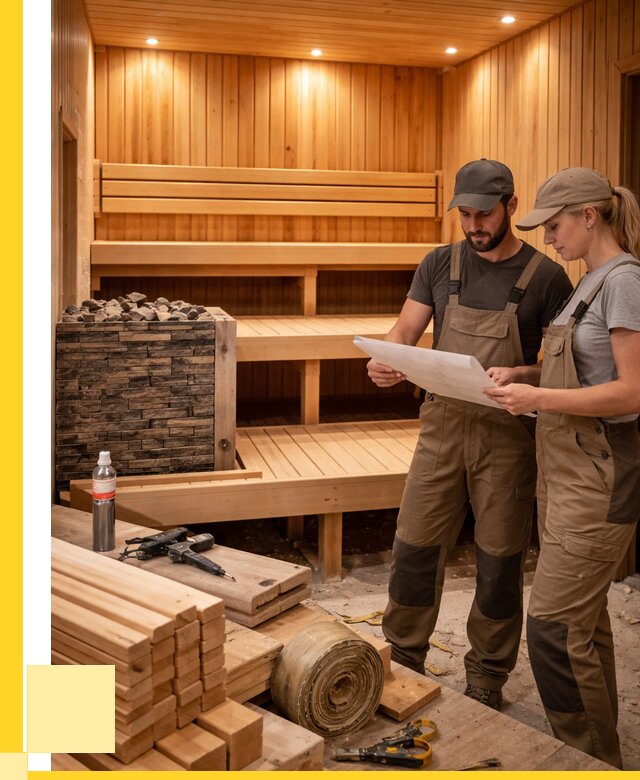 Строительство саун в Челябинске под ключ от 257800 р., ЭриданЧлб