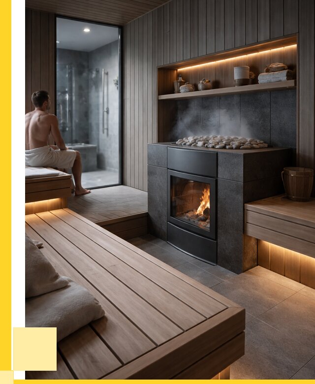 Проект сауны в частном доме в Челябинске от 36092 р. | ЭриданЧлб