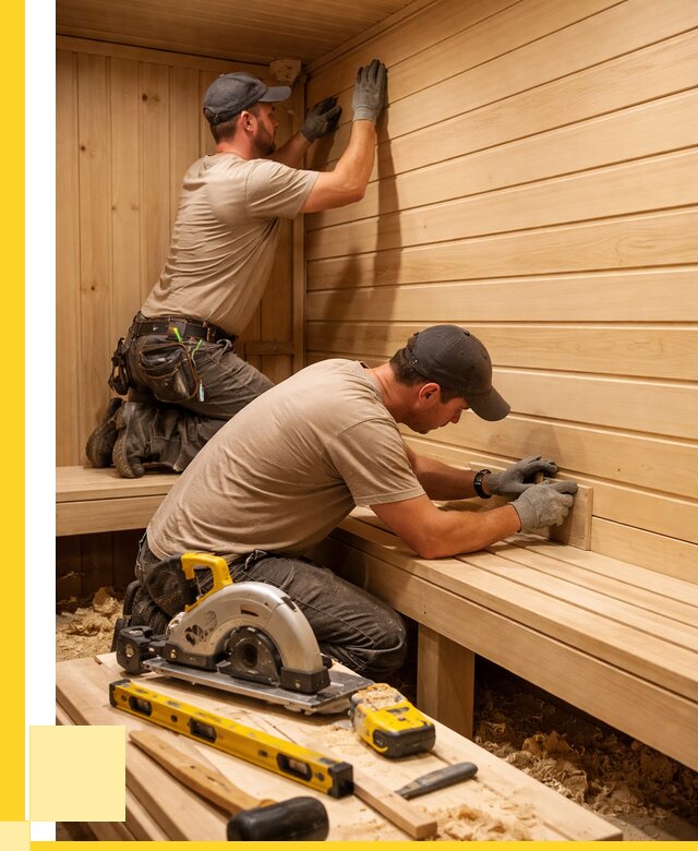 Обшивка саун вагонкой в Челябинске от 2578 р. | ЭриданЧлб