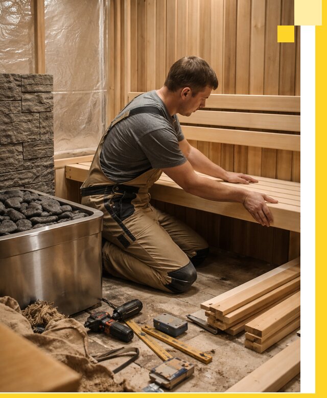 Сауны для дома под ключ с проектированием и монтажом в Челябинске