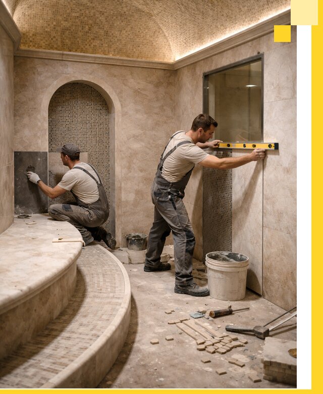 Проектирование и строительство саун с хамамом под ключ в Челябинске