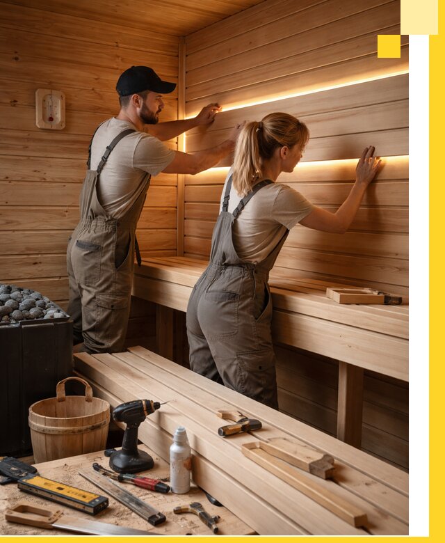 Дизайн саун и бань под ключ с индивидуальным проектом в Челябинске