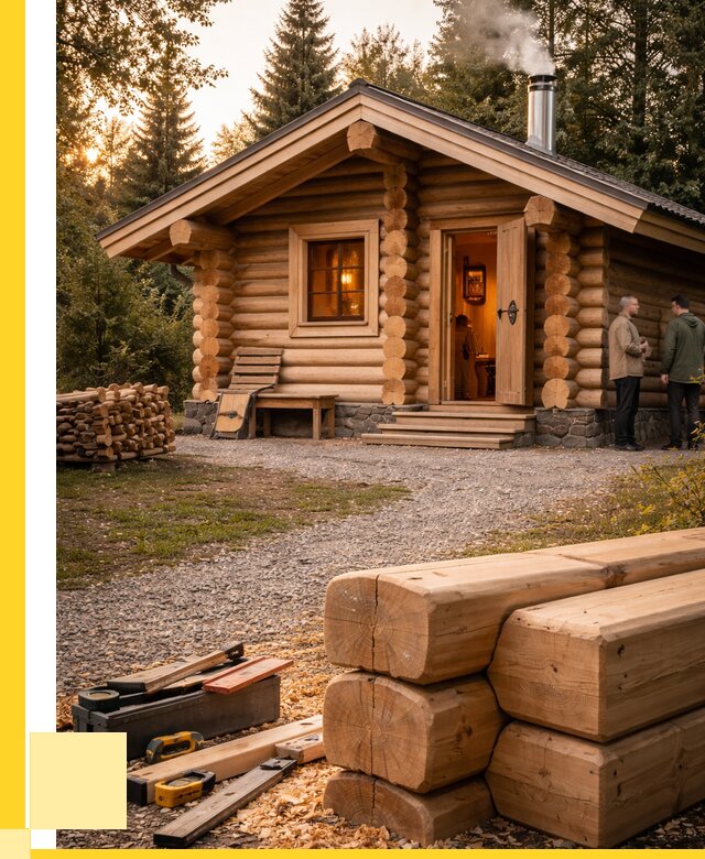 Строительство бань и комплексов в Челябинске от 464040 р.| ЭриданЧлб