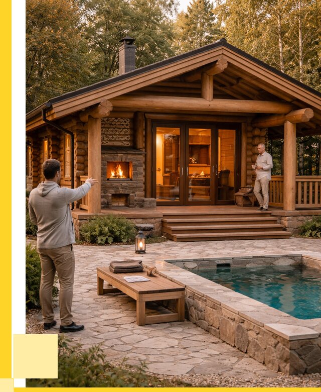 Проекты бань и хамам в Челябинске от 25780 р. | ЭриданЧлб