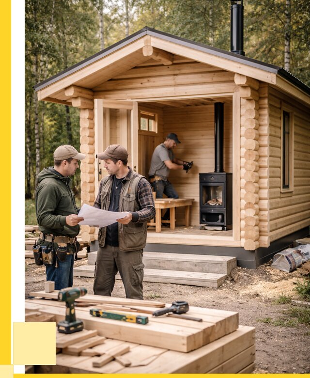 Монтаж бань под ключ в Челябинске — от 206240 р. | ЭриданЧлб