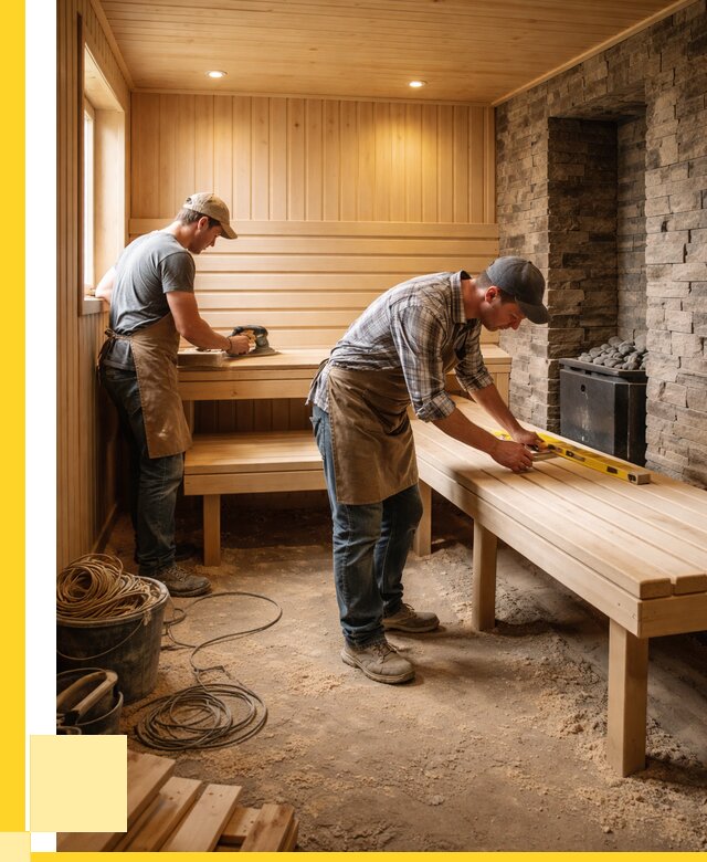 Отделка бани в Челябинске: внутренняя отделка от 3094 р. | ЭриданЧлб