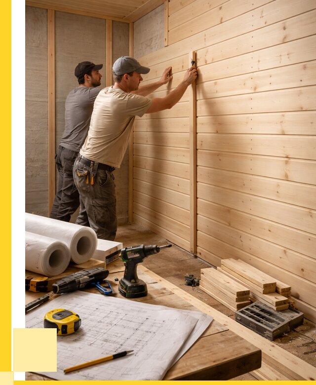 Обшивка бани вагонкой в Челябинске от 1237 р., ЭриданЧлб