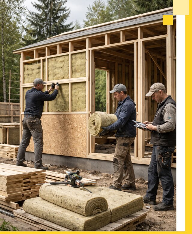 Проектирование и строительство каркасных бань в Челябинске под ключ